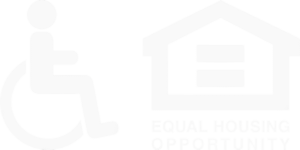 Icons: Wheelchair accessible, Equal Housing Opportunity